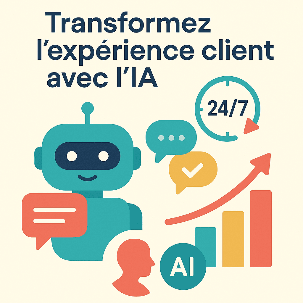 Illustration de l'article : Les chatbots : un levier clé pour améliorer les services en ligne et le service client