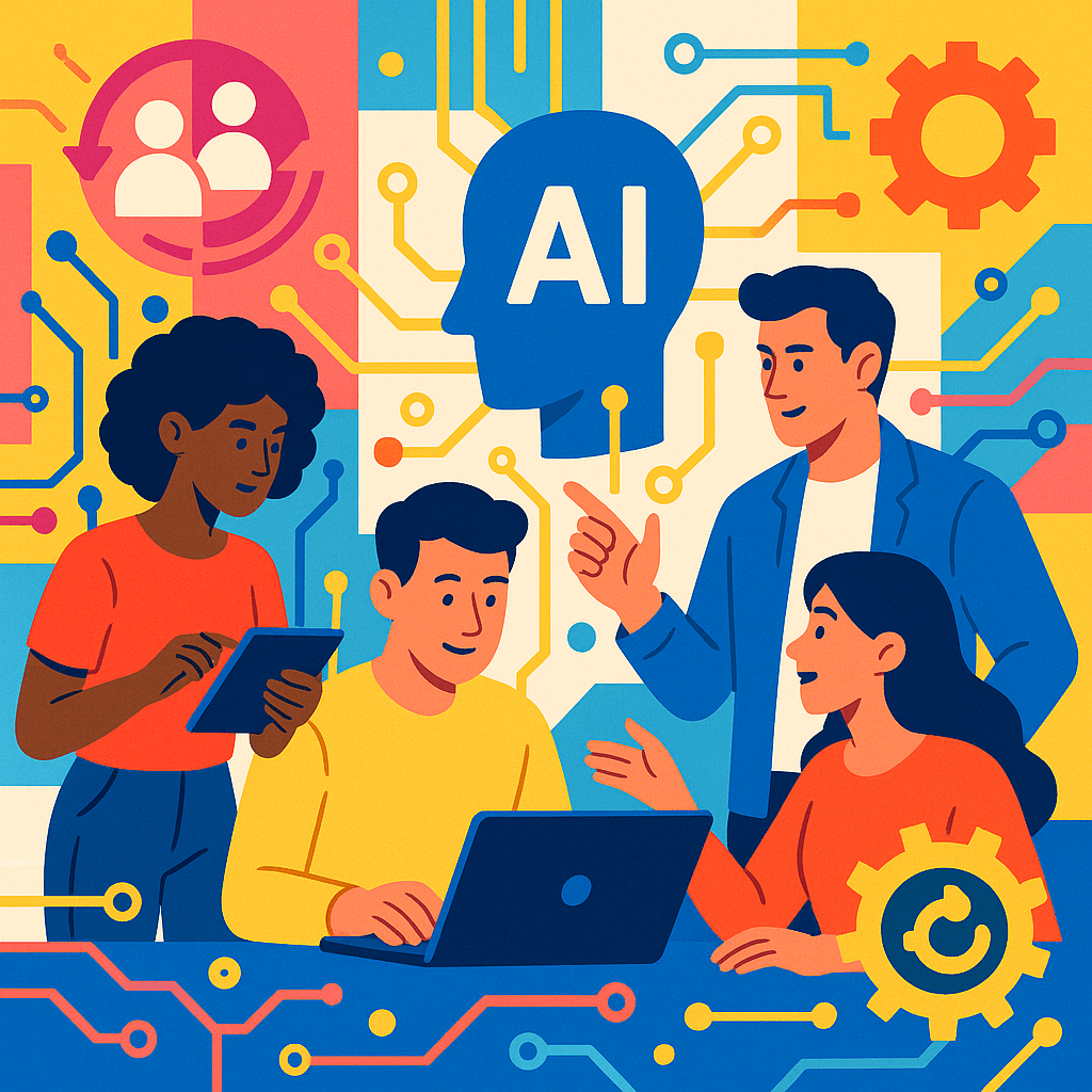 Illustration de l'article : Préparer vos équipes à l’ère de l’IA : formation personnalisée pour rester compétitif